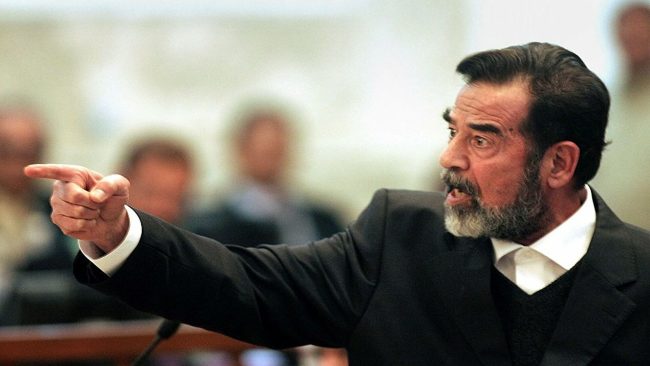 صدام حسين في المنام
