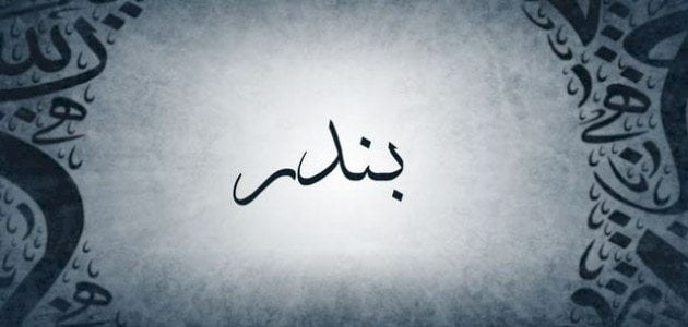 ما هو تفسير رؤية اسم بندر في المنام لابن سيرين