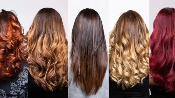 الوان الشعر في المنام