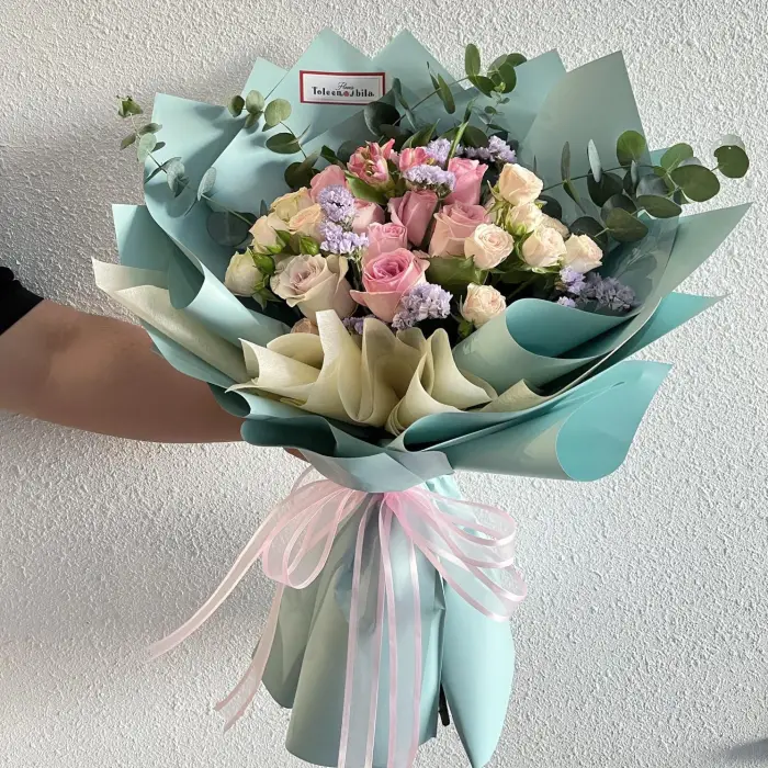 بوكيه ورد في المنام