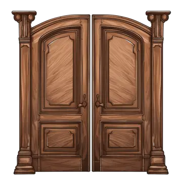 الباب الكبير في المنام